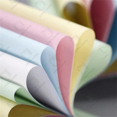 China 52g Pink CFB Carbonless Paper/NCR Paper/CF Paper/CB paper for sale