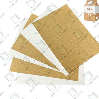 China Large Quantity Discount Coated Kraft Back Board (CKB) in Jumbo Roll for sale