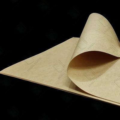 China Factory Customed Brown Kraft Paper Topliner Board Test Liner Paper for sale