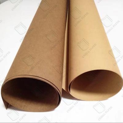 China Recycled Packaging Yellow Carton Printing Packing Thickened Kraft Paper for sale