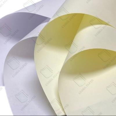 China 60gsm 70gsm 80gsm White Yellow Offset Printing Paper Sheet Offset Paper High White Wood Offset Paper Sheets For Notebooks for sale