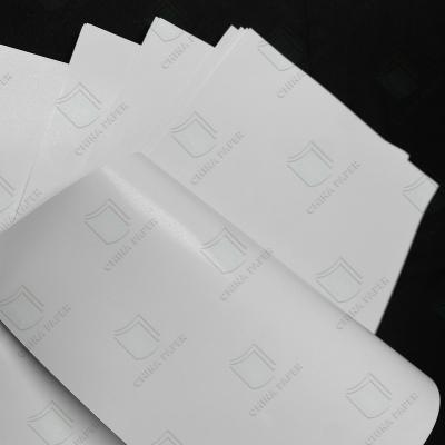 China Top Choice Light Weight Coated Paper 60gsm for gift wrapping or magazine books for sale