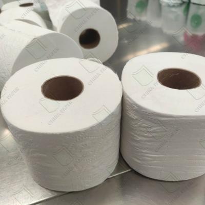 China White Color Household Flushable Toilet Paper Customized Size for sale