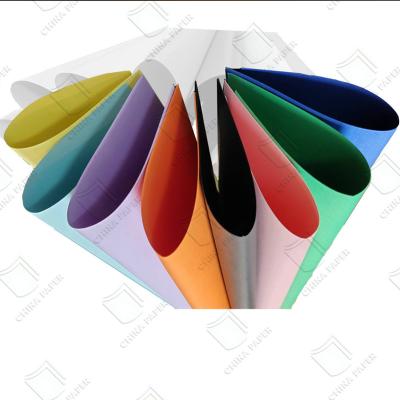 China Colorful Print Color Paper For Gift Or School 65g-300g for sale