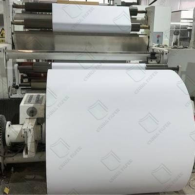 China High Quality Semi Glossy Adhesive Paper For Office Labels for sale