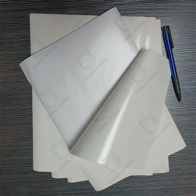 China 80GSM Art Paper Sticker Labels Jumbo Roll for sale