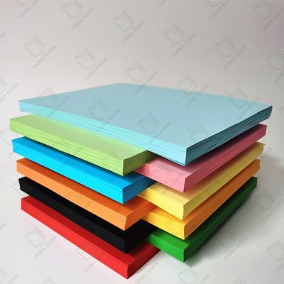 China Colored Paper 12 Colors Available Crafts Paper Board Vibrant Colors For DIY Stationery Gift Wrapping for sale