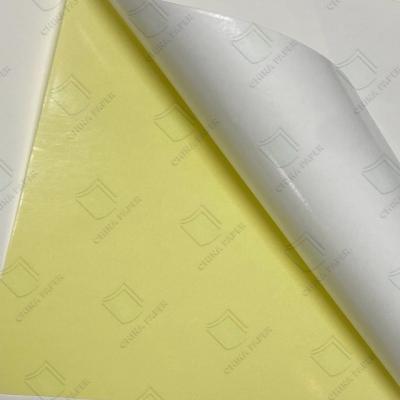 China Label Material Semi-Gloss Paper Material White Glassine Liner for sale