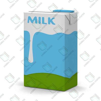 China Food Packaging Board Liquid Packaging For Milk Liquid Packaging Paper Aseptic Packaging for sale