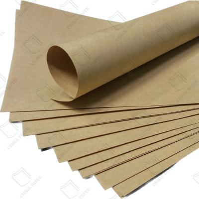 China Kraft Papers 100g~250g With Tough Texture And Possesses High Bursting Strength for sale