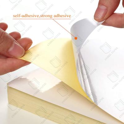 China Custom Sticker Labels Perforated Self-adhesive Sticker Paper for sale