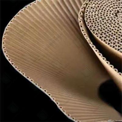 China 150g-230g Brown Corrugated Base Paper Craft Paper  Recycled Pulp for sale