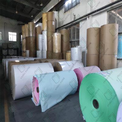 China 55 g und 50 g Kohlenstofffreies Büropapier in kleinen Rollen von 251 mm Breite. zu verkaufen