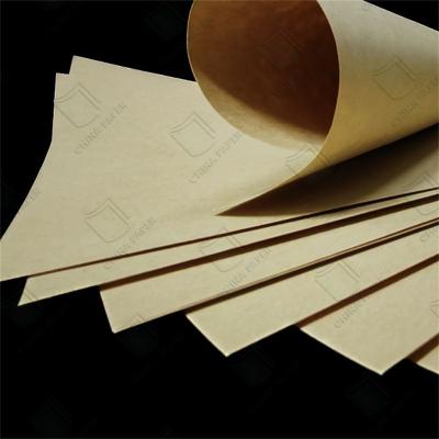 China Factory Wholesale Recycled Packaging Brown Carton Printing Packing Thickened Kraft Paper for sale