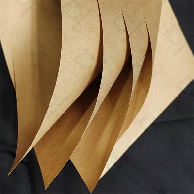 China China Factory Friendly Kraft Paper Recycle  for Wrapping and Package Kraft Paper for sale