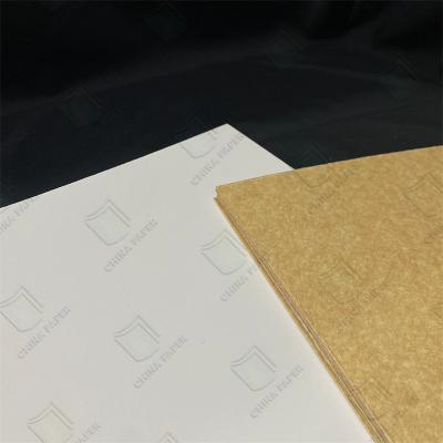 China China Mill Paper Coated Ckb Custom Size Front White With Kraft Back for sale