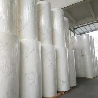 China 1-4ply Toilet Tissue Paper Sustainable Biodegradable Eco-Friendly Mother Roll Toilet Paper for sale