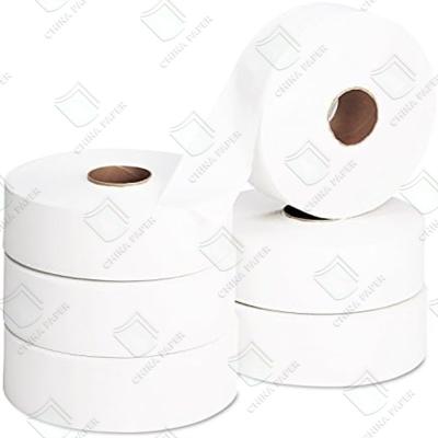 China High Quality Wood Pulp Tissue Paper Customized Small Jumbo Roll Toilet Tissue Paper  for sale