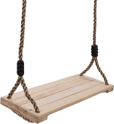 China Modern Wholesales Playground Garden Set Adjustable Wood Hanging Indoor Outdoor Wooden Swing Chair for sale