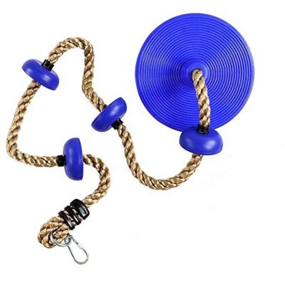 China 2022 Custom Cheap Modern New Arrival Indoor Or Outdoor Swing Disc Kids Plastic Climbing Rope Seat for sale