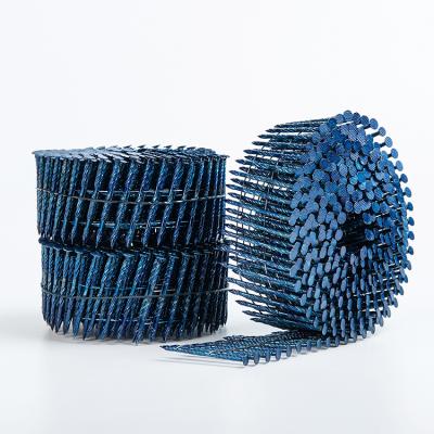 China 15 Degree Flat High Quality Pallet Roofing Coil Nails 1