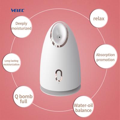 China Personal Care Mini Facial Steamer Face Sprayer Portable DEEP CLEANING Hot Steamer for sale