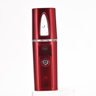 China Ion Facial Massage Handy Mini Portable Face Moisturizing Moisturizer Factory Supply USB Charging Nano Facial Mist Spray for sale