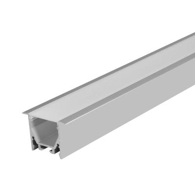 China RC2525 led strip aluminum casing profile recessed led aluminum channel for sale