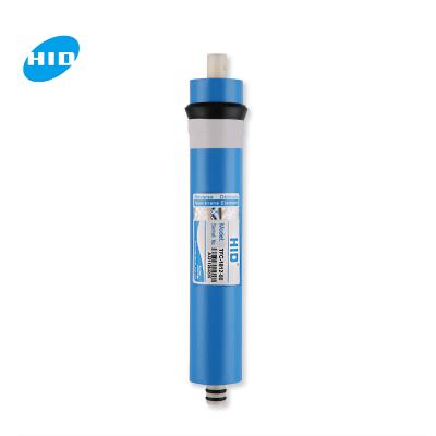 China Water Purification TFC-1812-50G HID Residential Reverse Osmosis TFC Domestic RO Membrane 50 gpd for sale