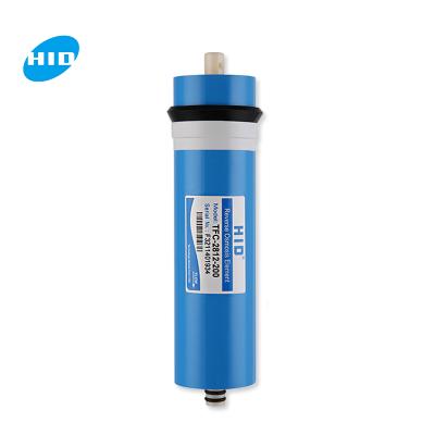 China TFC-2812-200 HID commercial drinking water water filter cartridge use reverse osmosis 2812 RO membrane 200 gpd for sale