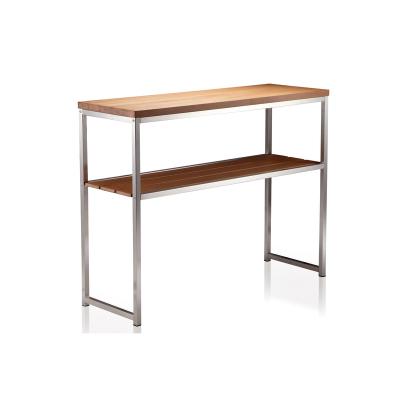 China Simple Design Wooden Office Eco-friendly Study Writing Table Soho Office Desk Furniture Plastic Wood Coffee Table 3 Layer Table for sale