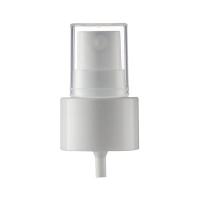 China Non Spill Factory Supply PP 24 White Teeth Perfume Fine Mist Spray Pump Match With Half Cap for sale