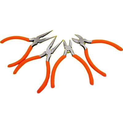 China Manual Makers Sell Multifunctional Mini Needle Nose Pliers At Yellow Low Prices for sale