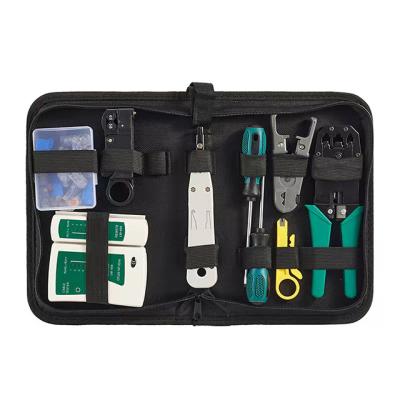 China Multifunctional Manual Network Crimp Tool Stripping and Crimping Set for sale