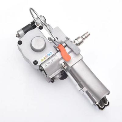 China Portable Pneumatic Plastic Steel Bullet PP PET Plastics Explosive Melt Hot Press for sale