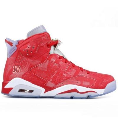 China CUSHIONING fashionable sneakers AJ 6 original genuine basketball sneakers wholesale good quality sports shoes for sale