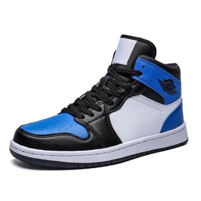 China 2021 retro royal men's fashion sports 1s sneakers hyper high top OG 1s CUSHIONING men and women 1 quality deep mocha college blue for sale