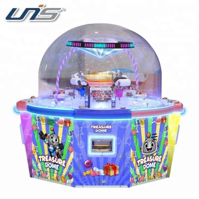 China Coin Operated Treasure Dome Machine Amusement Prize Game W1495xD1495xH1331(mm) for sale