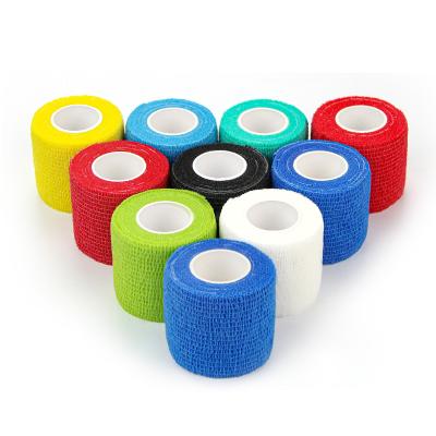 China Animal Wrap Cohesive Vetwrap Self Adhesive Non Woven Elastic Cohesive Bandage for sale