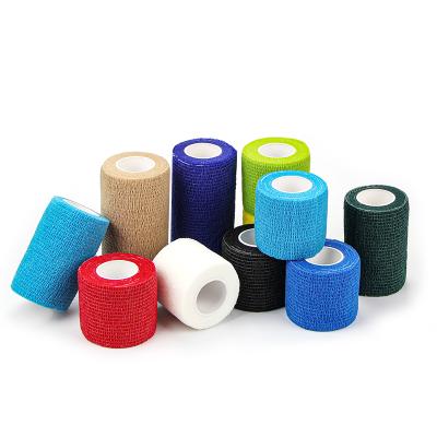 China Self Adhesive Elastic Bandage Unisex Nonwoven Cohesive Wrap for sale