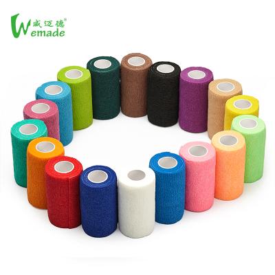 China Unisex Cohesive Flexible Bandages For Horse Hemostasis Cohesive Bandage Support Bandage Latex Free for sale