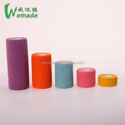 China surgical cotton rolls / surgical elastic cohesive bandage WM1 for sale