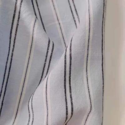 China Wholesale Anti Static Yarn Dyed Stripes Plaid Woven Fabric Viscous Rayon Fabric For Shirts Dress Pants for sale