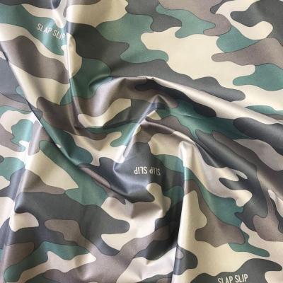 China Waterproof Wholesale Camouflage Printed 100% Polyester Microfiber Woven Fabric For Winter Down Jacket for sale