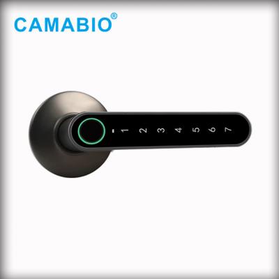 China CAMA-TL03 Fingerprint Sensor Module Zinc Alloy Biometric Embedded Fingerprint Smart Padlock for sale