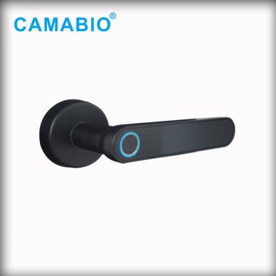 China CAMA-TL03 Zinc Alloy Biometric Touch Fingerprint Door Lock With Semiconduct Fingerprint Module for sale