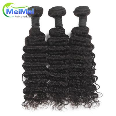 China Good Weave Deep Wave Brands Raw Wave Hair Wholesale Bundles 8a Grade Brazilian Hair For Black Women for sale