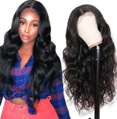 China Indian Silky Straight Hair Lace Front Wig Natural Human Hair Wig, Preplucked Hairline Lace Frontal Wig For Black Women, 13x4 13x6 Swiss Lace Wigs for sale