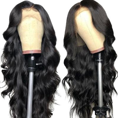 China Glueless HD Virgin Hair Silky Straight Cuticle Full Lace Brazilian Wig With Baby Hair, 100% Virgin Hair Full Lace Wig For Black Women for sale