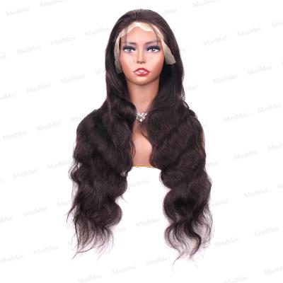 China Silky Straight Wave 8A 9A10A Grade 150% 180% 250% Virgin Cuticle Aligned Brazilian Hair Pre Plucked Lace Front Human Hair Wig Straight for sale